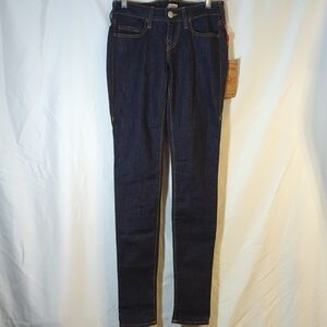 NWT True Religion low rise forsaken Shannon skinny jeans women's size 2 EU 26